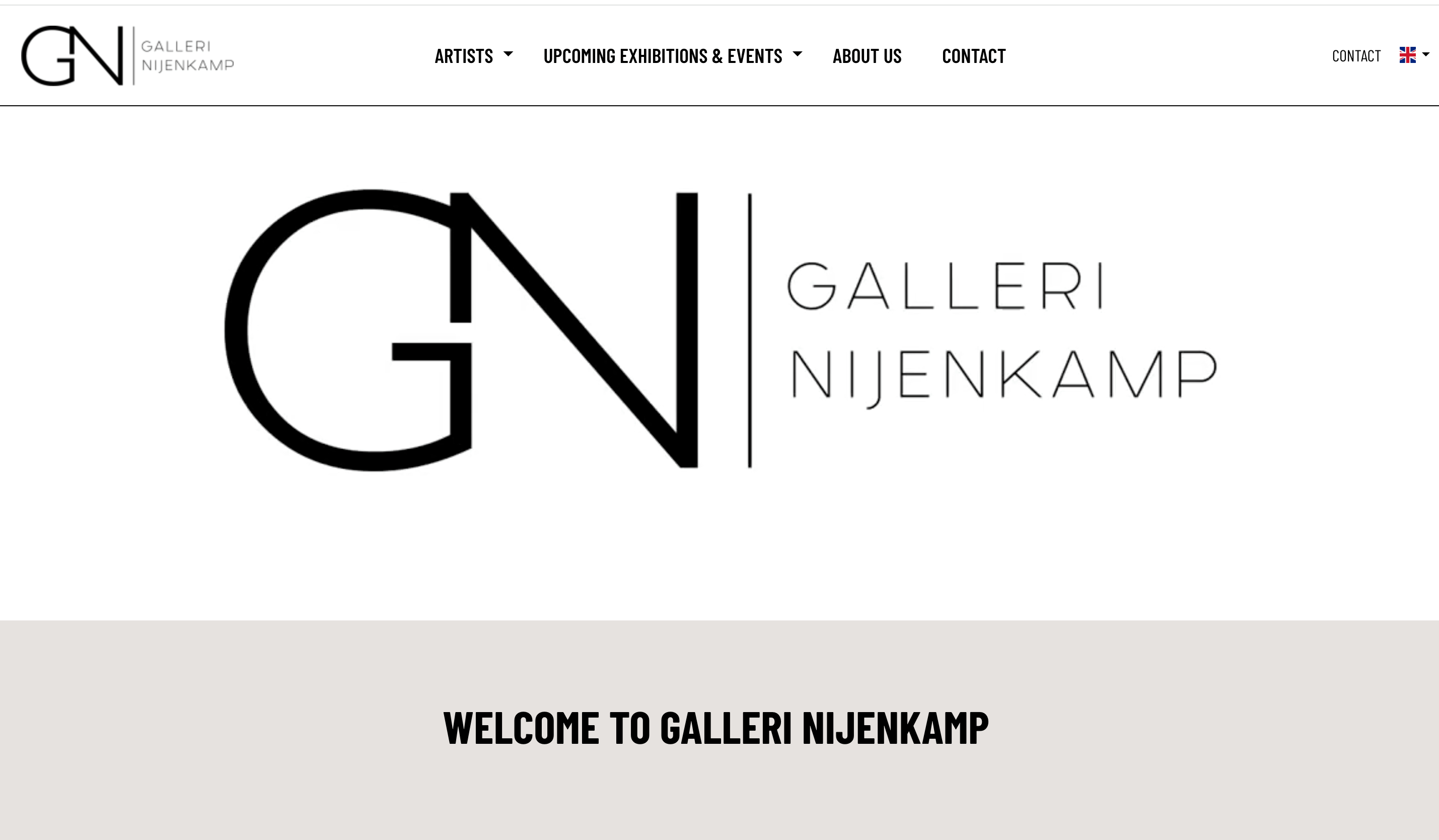 Announcement of a new collaboration between Claus Bertermann and Galleri Nijenkamp (Denmark) for the abstract works