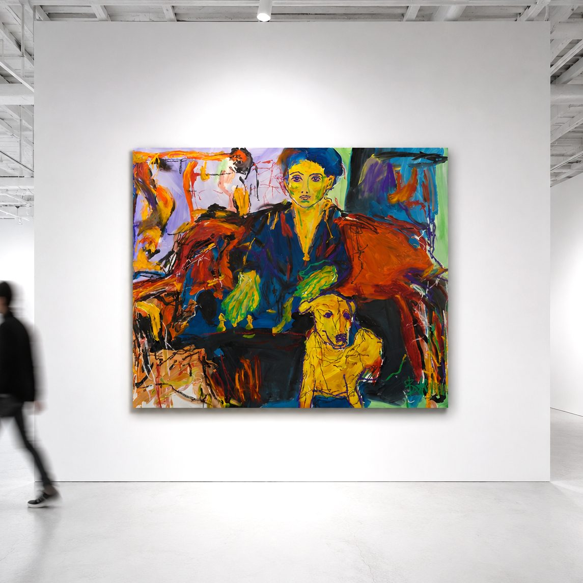 Claus Bertermann - Contemporary Art Studio - Atelier Work 1