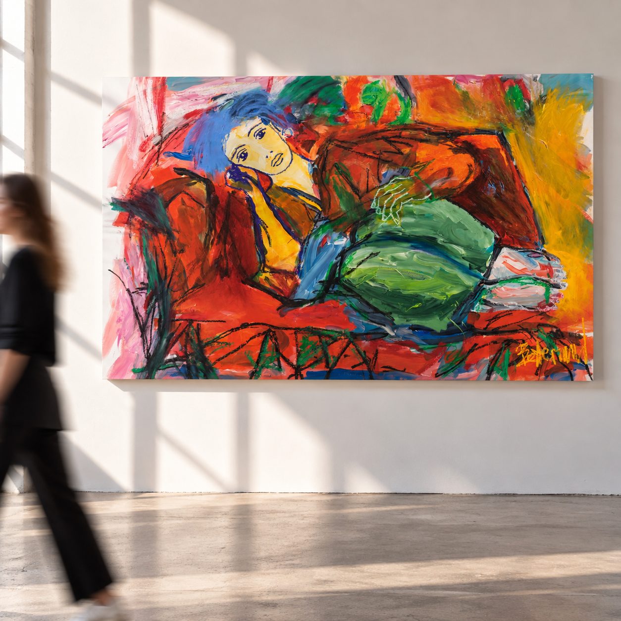 Claus Bertermann - Contemporary Art Studio - Atelier Work 1