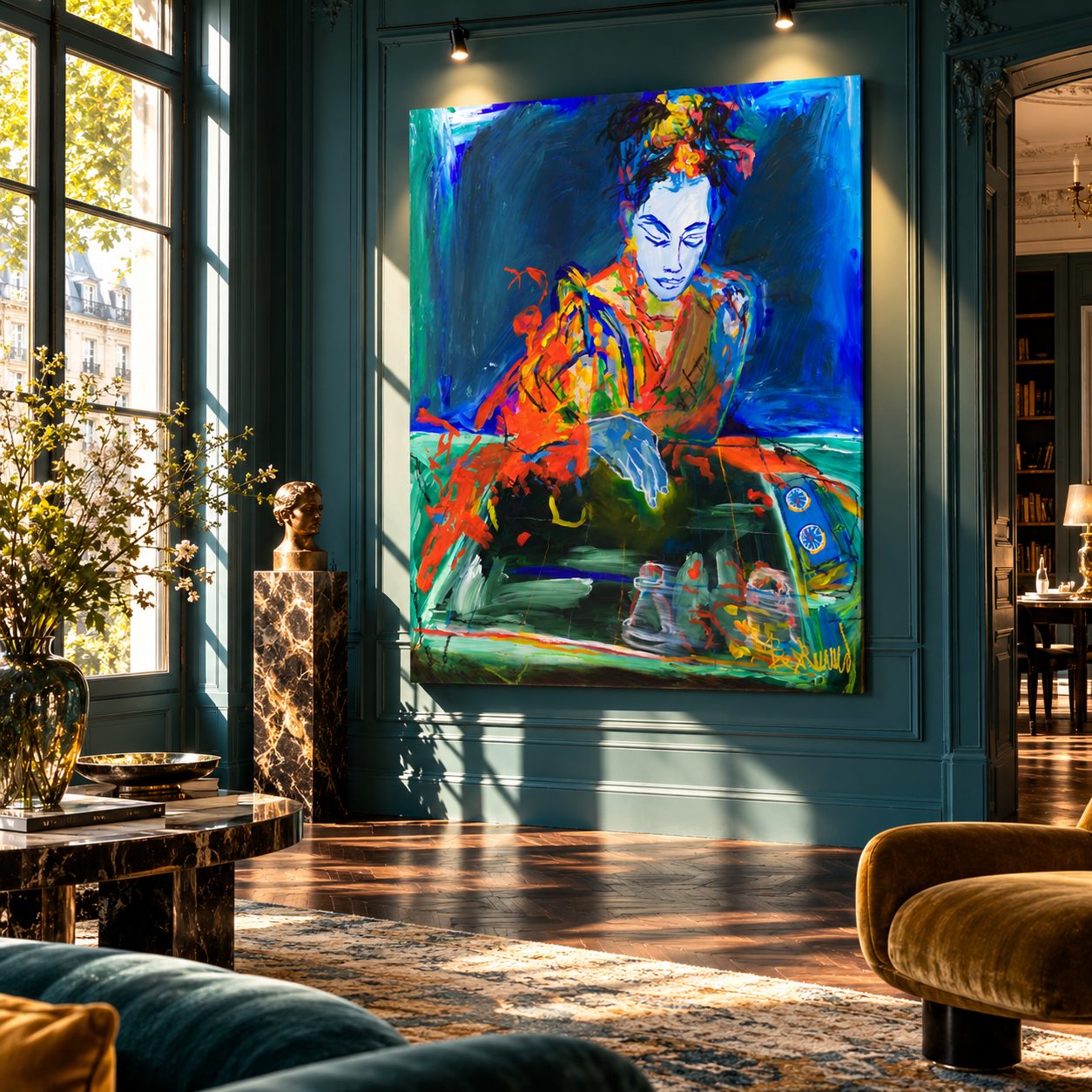 Claus Bertermann - Contemporary Art Studio - Atelier Work 1